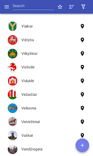 Cities in Lithuania Screenshot 0