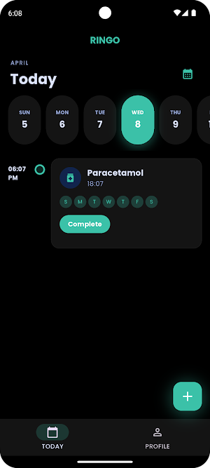 RINGO : The Pill Reminder Screenshot 0