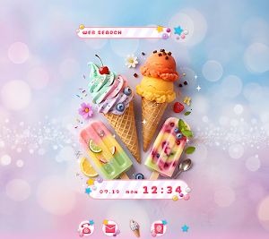 Sweet Gelato Theme +HOME Screenshot 0