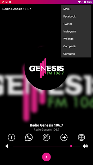 Fm Genesis 106.7 Screenshot 1
