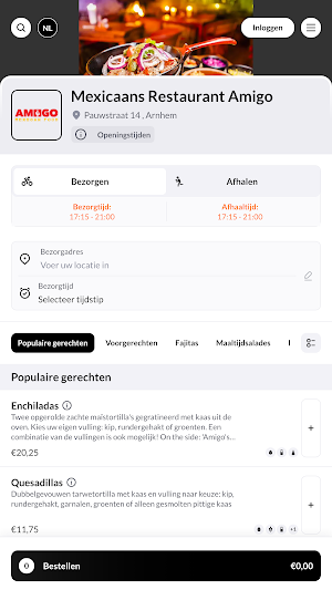 Mexicaans restaurant Amigo Screenshot 3