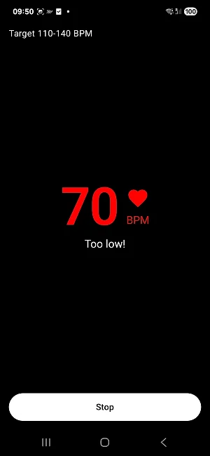 Heart Alert Screenshot 2