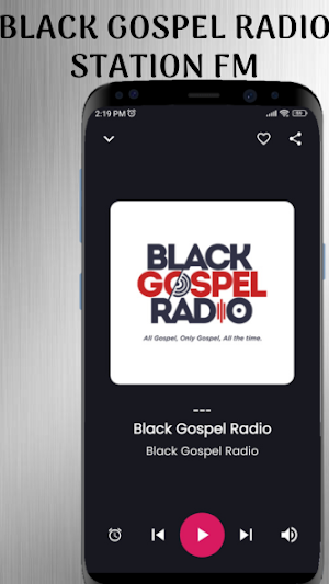Black Gospel Radio Station FM Screenshot 1