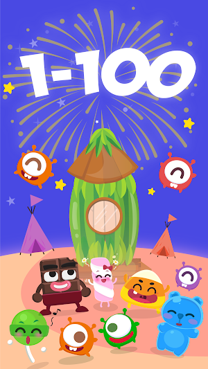 Numbers 123 Kids Fun⭐Learn Counting 100 - BabyBots Screenshot 0