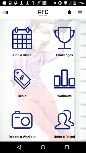 AFC Fitness Screenshot 2