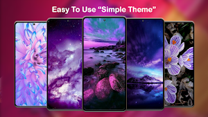 Purple Aesthetic Wallpaper Screenshot 2