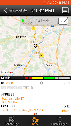 GPS-Explorer mobile Screenshot 0