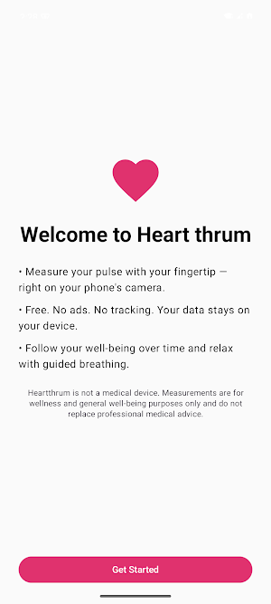 Heartthrum – Pulse Monitor Screenshot 0