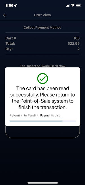BookTix Card Reader Screenshot 3