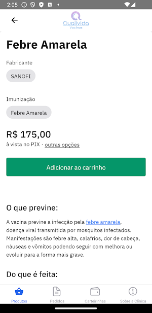 Qualivida Vacinas Screenshot 1