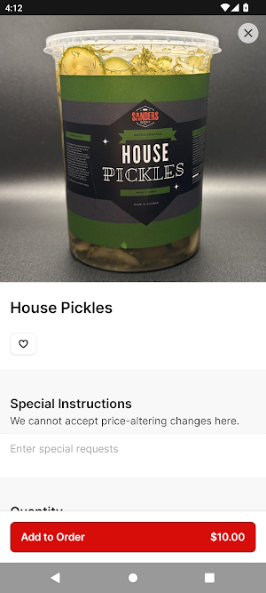 Sanders BBQ Supply Screenshot 3
