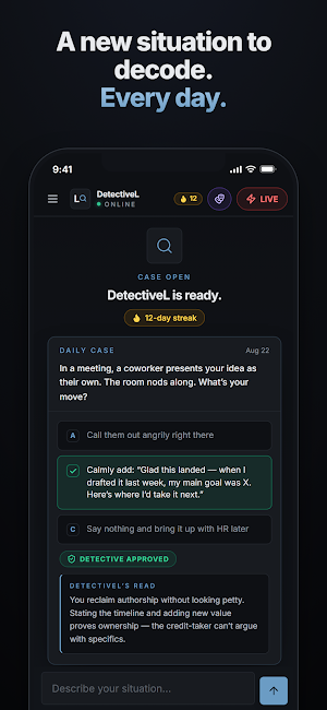 DetectiveL Screenshot 1