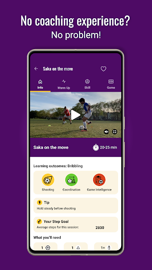 Family F.C.: Football Coaching Screenshot 1