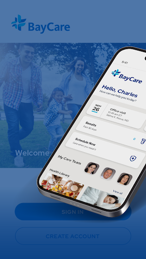 BayCare App Screenshot 1