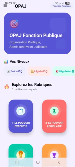 OPAJ Fonction Publique Screenshot 0