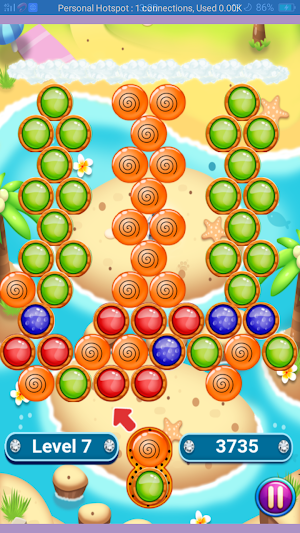 iQ Bubble Shooter Screenshot 1