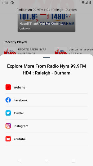 Radio Nyra Screenshot 2