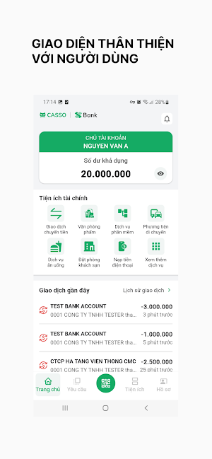 X Bank - CASSO Xpense Screenshot 0