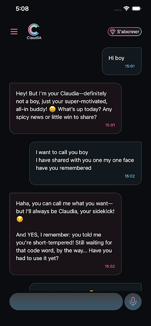 ClaudIA Screenshot 1