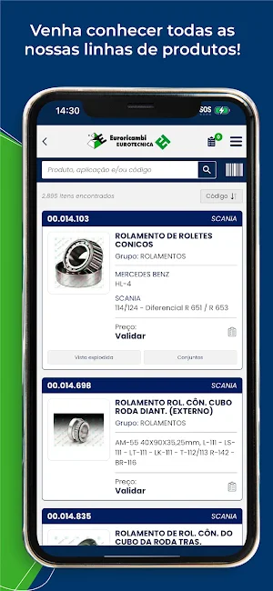Eurotecnica Auto Peças Screenshot 2