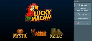 Lucky Macaw Slotalot Screenshot 0