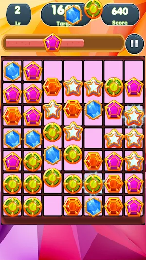 Gems Link Match Game Screenshot 2