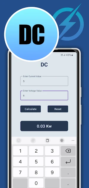 Amps to Kw Converter Screenshot 2