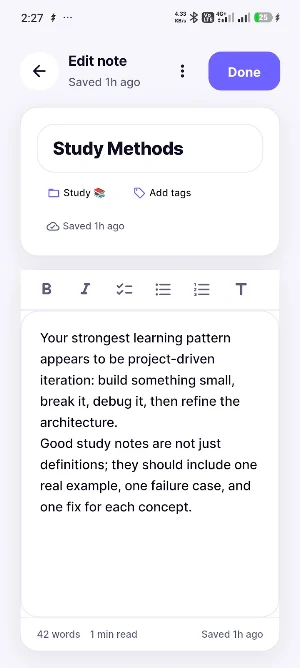 ThinkNote Screenshot 3