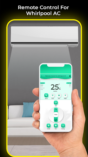 Remote Control For Whirlpool AC Screenshot 2