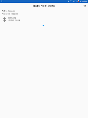TappyBLE Heartbeat External NFC (Kiosk Mode) Screenshot 0