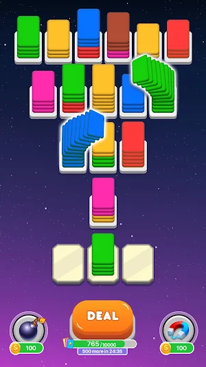 Card Shuffle - Color Sorting Screenshot 0