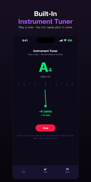 Tone Generator: Sine Wave Screenshot 1