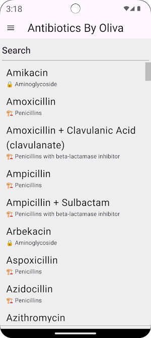 Antibiotics Screenshot 0
