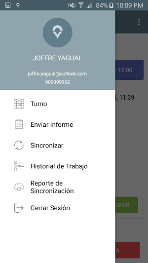 GeoVictoria - Marcación de Asistencia Screenshot 1