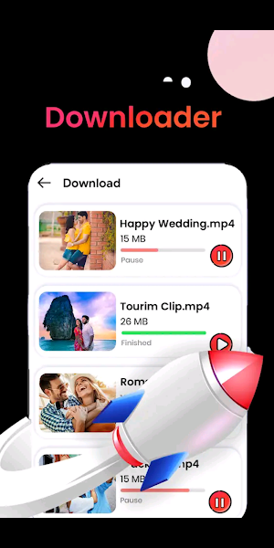 Vimate Movie~Video Downloader Screenshot 1