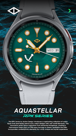 Aquastellar: Diver Watch Face Screenshot 0