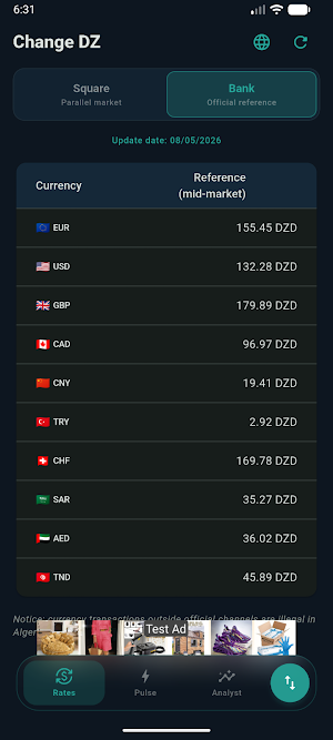 EchangeDA-Exchange Rate of Eur Screenshot 0