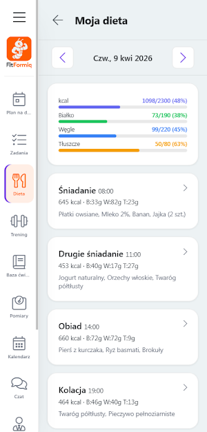 FitFormiq - Fitness Assistant Screenshot 1