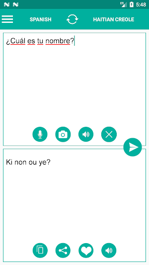 Haitian Spanish Translator Screenshot 0