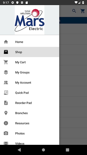 Mars Electric OE Touch Screenshot 2