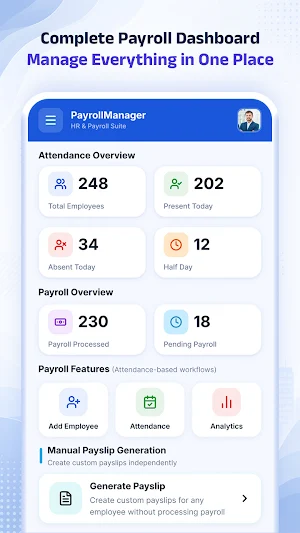 Employee Payroll & Payslip Screenshot 2