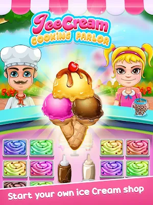 My Ice Cream Parlour - Maker ice-cream games Screenshot 0