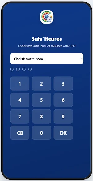 Suiv'Heures Screenshot 0
