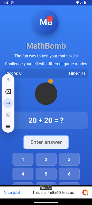 Math Bomb Screenshot 3