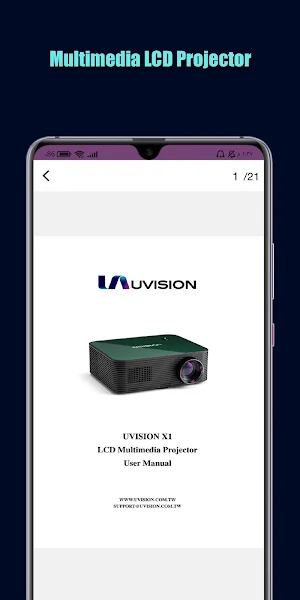 Multimedia LCD Projector Guide Screenshot 3