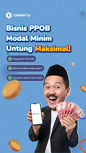 LintasPay - PPOB & Agen Pulsa Screenshot 0
