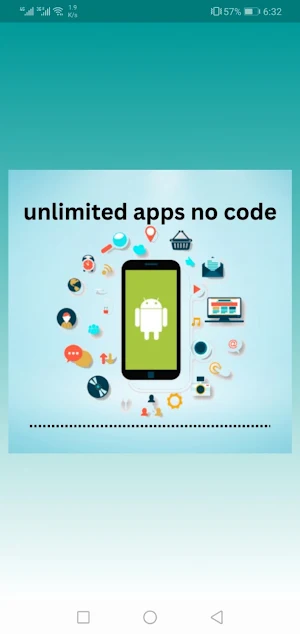 no code app builder Screenshot 0