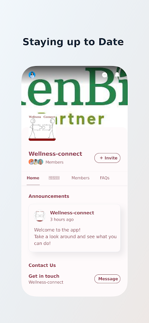 Wellness-connect Screenshot 2