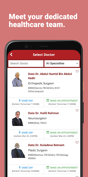 Assunta Hospital Screenshot 2
