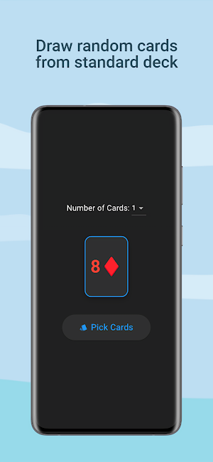Number Dice Card Coin Roller Screenshot 1